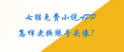 七猫免费小说app怎样更换账号头像?