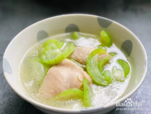 怎么做 鸡块丝瓜汤