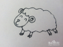 如何画羊的儿童画?羊的简笔画如何画呢?