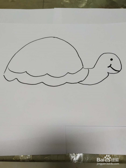 乌龟的简笔画