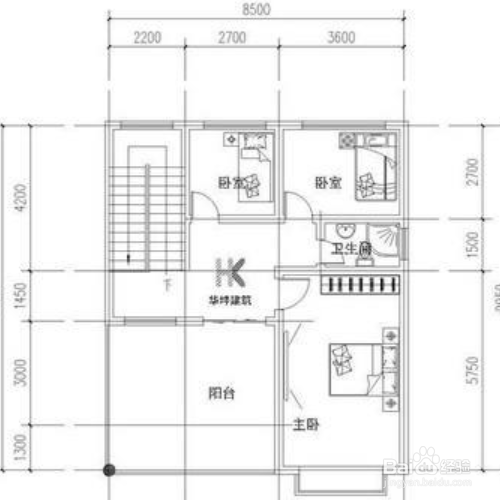 图纸是从外往里去看,门窗三角线是虚线,就证明是内开的,实线时就是