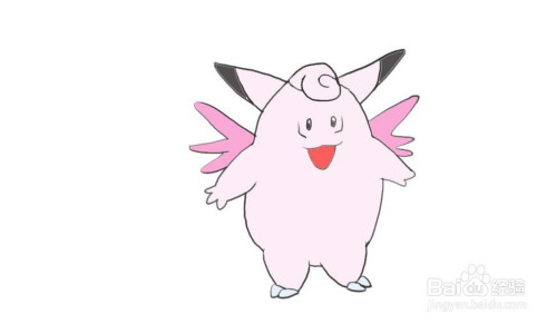 怎么画神奇宝贝开心的表情