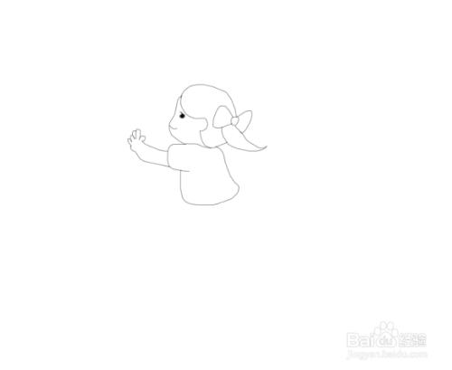 女孩简笔画如何画