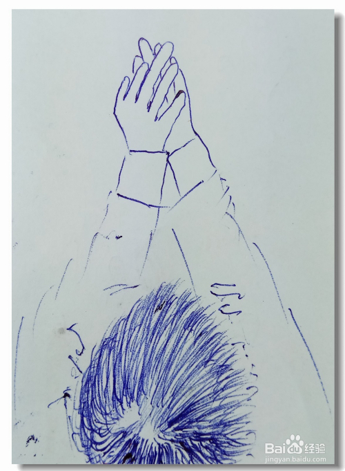怎样画简笔画"趴着的人"?