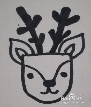 小鹿的画法 小鹿的简笔画