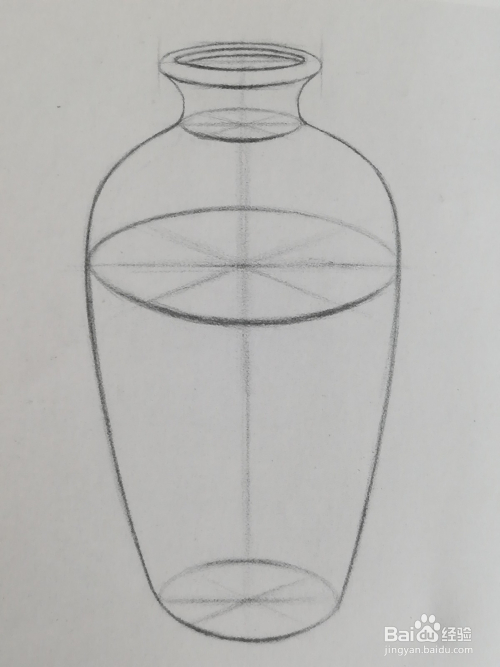 怎么画瓷瓶的素描写生