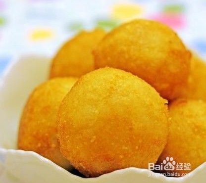 简单美味 油炸团子