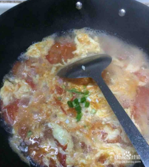 西红柿鸡蛋汤的家常做法