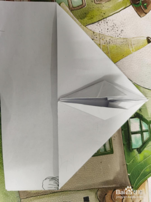 怎么折可以飞很久的纸飞机折法