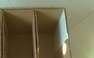 废纸箱三层收纳柜步骤