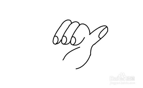 用数字666画手势教程