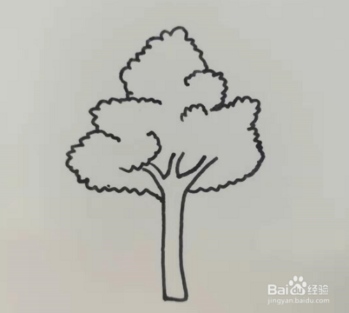 简笔画的树怎么画