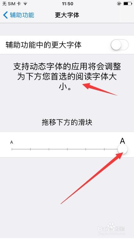 iphone/苹果手机怎么调整显示的字体大小