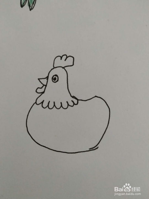 大公鸡简笔画怎么画,怎么画彩色的大公鸡