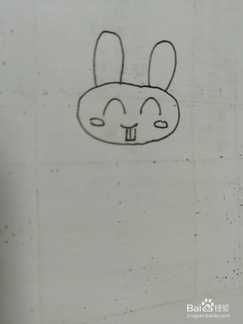 可爱的小兔子怎么画