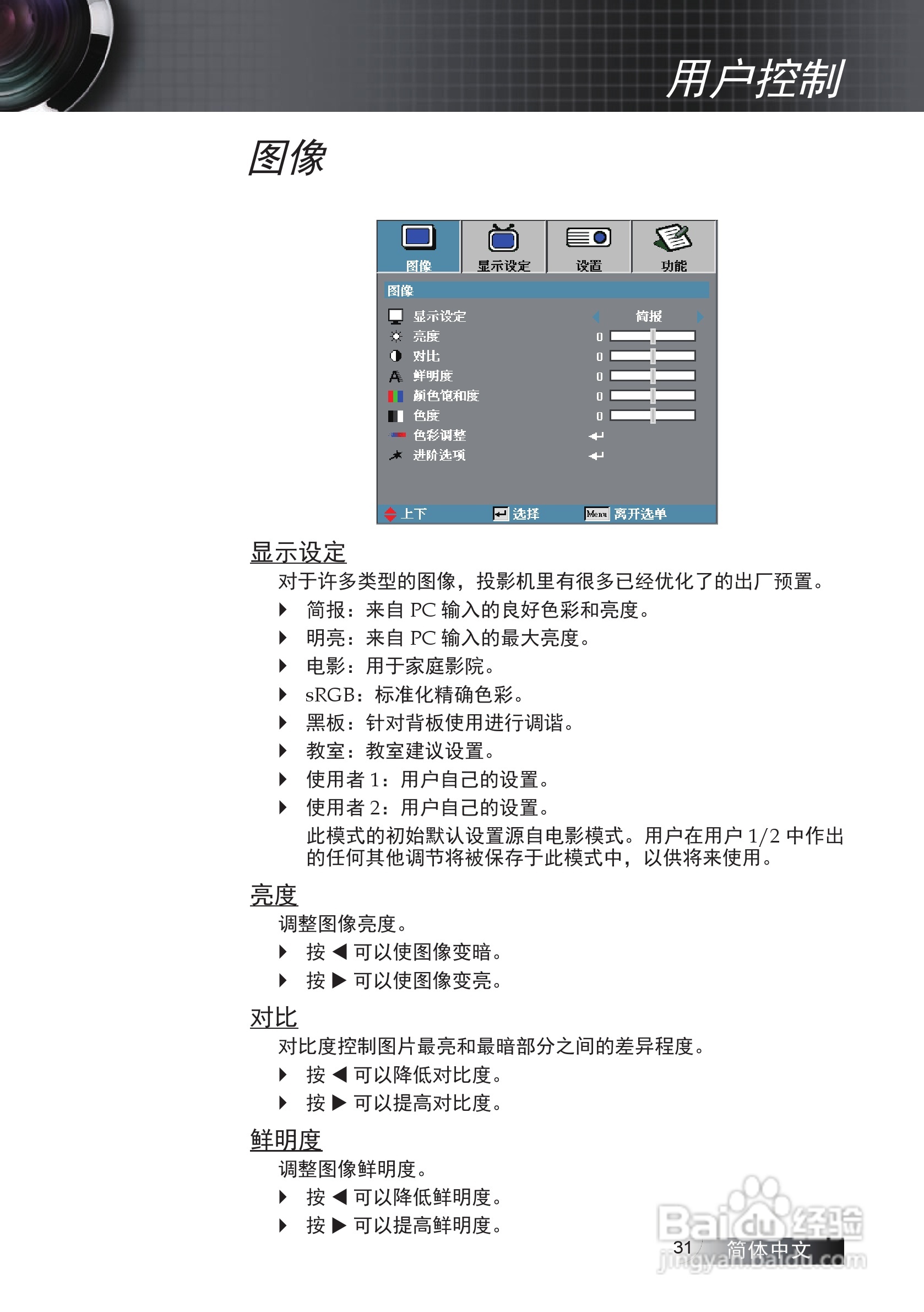 奥图码ew775投影机使用说明书:[4]