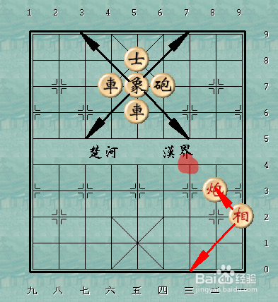 中国象棋入门知识——棋子走法介绍