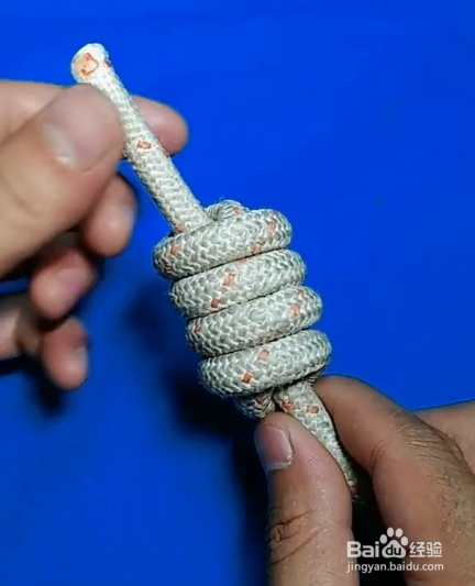 如何制作绳头结?