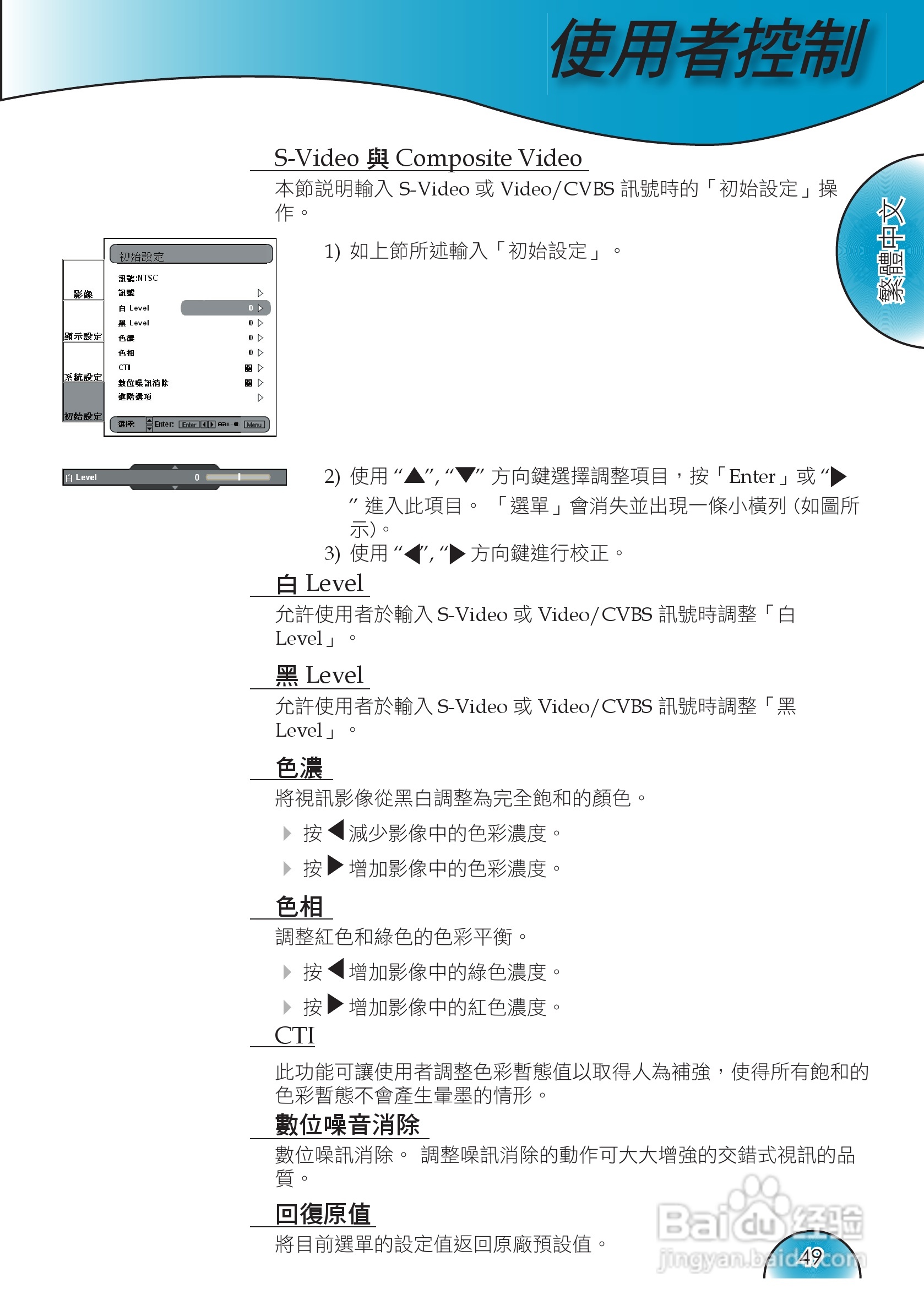 奥图码 hd81投影机说明书:[6]