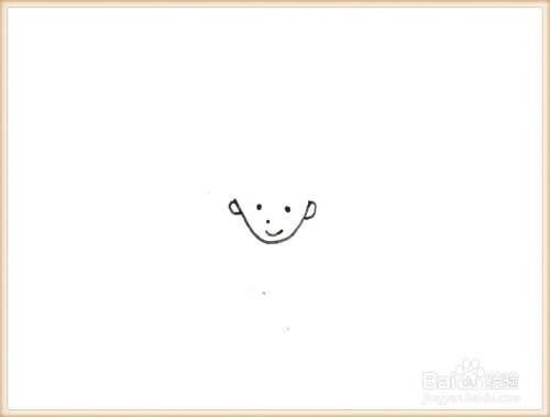 一笔一笔教你画红衣女娃简笔画