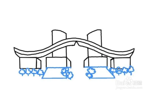 深圳标志性建筑简笔画