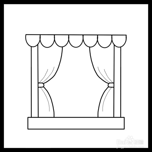 怎么画窗户简笔画(儿童简笔画)