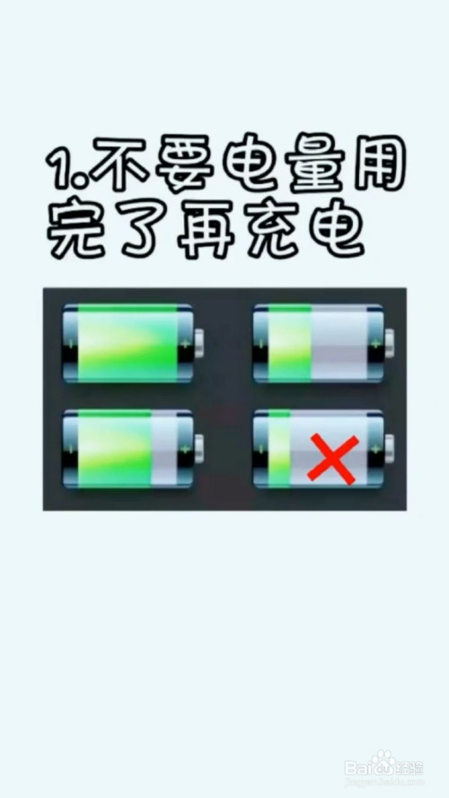不要电量用完了再给手机充电,最好在手机只有30%的电量时,就开始