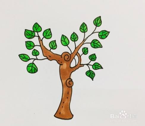 如何画漂亮的桑树