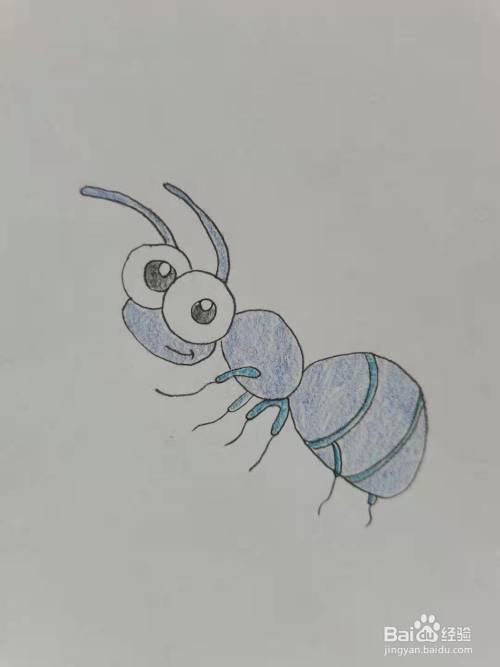 卡通蚂蚁怎么画