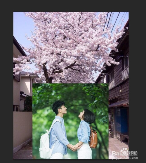 ps中如何把两张图片合成一张图片
