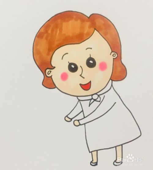 妈妈的简笔画教程