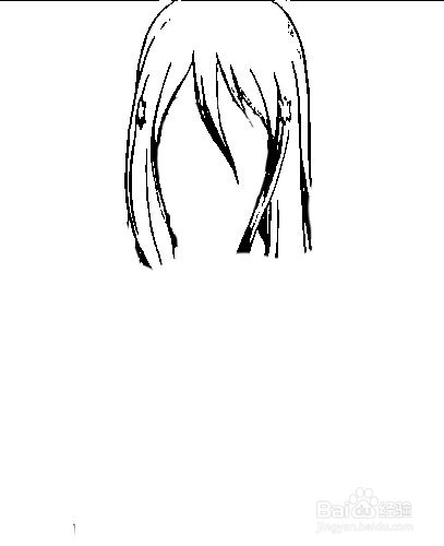 简笔画-如何画q版人物银魂胜利女神的简笔画