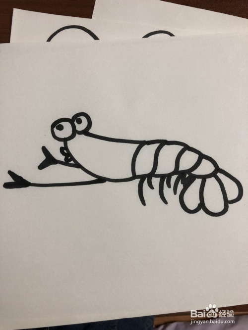 怎么画虾简单又好看,虾的简笔画怎么画?