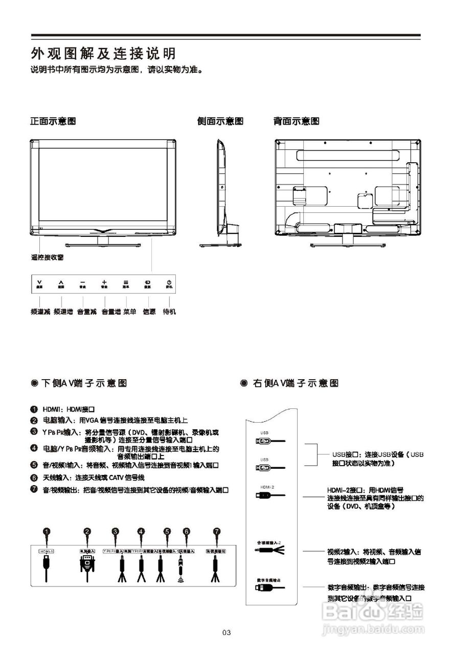 乐华led42c200e彩电使用说明书