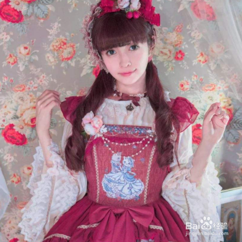 lolita中长发发型教程