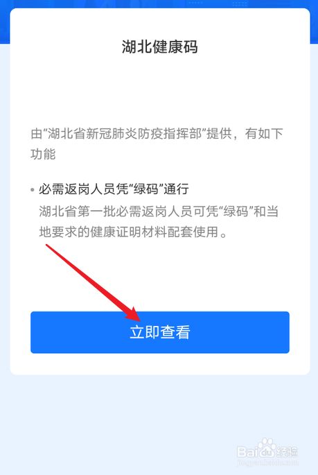 湖北金色健康码怎么弄