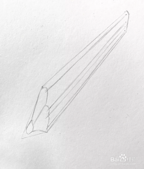 怎么画一只立体感十足的铅笔