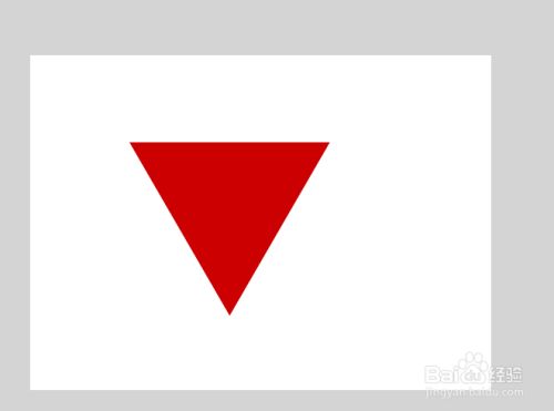 flash怎么画出一个红色的三角形
