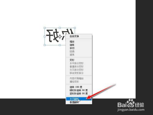 镜像文字怎么还原正常文字