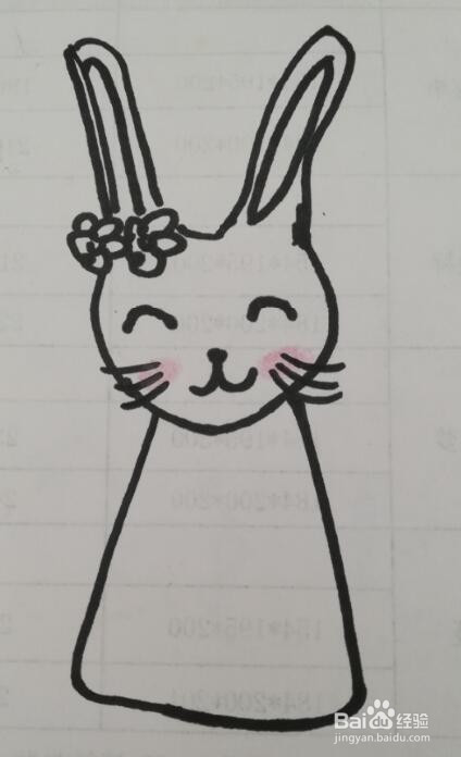 小兔子的画法 小兔子的简笔画