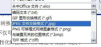 永中office入门:[5]文字处理之文件保存