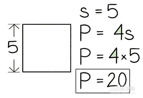 正方形周长公式怎么算三年级
