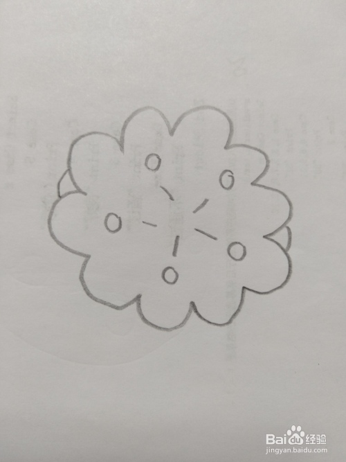 简笔画饼干画法7