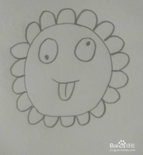 儿童简笔画太阳的多种画法