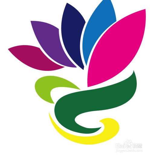 ai如何绘制多彩logo?