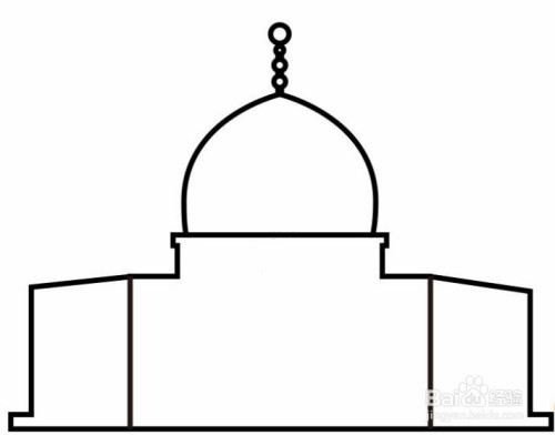清真寺简笔画