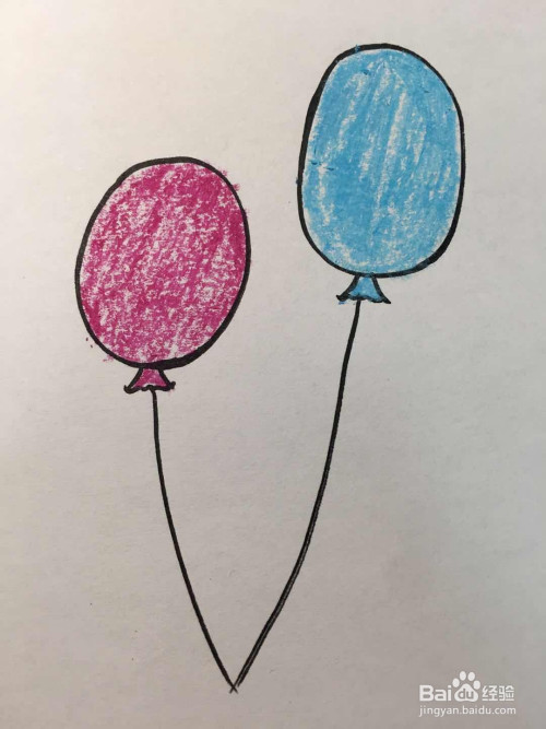 简笔画气球的画法