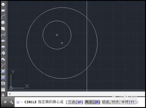 cad如何画两圆的内外切圆?