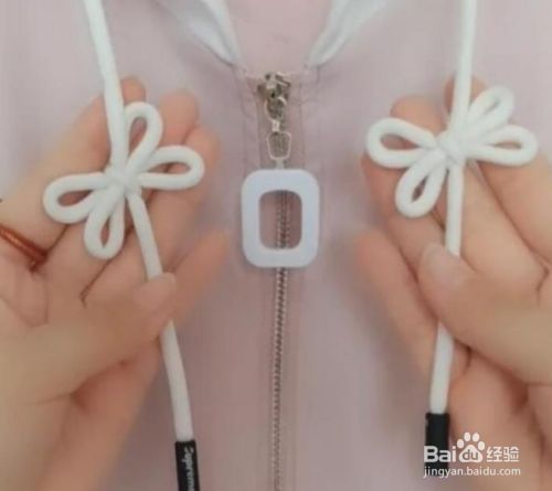 卫衣绳子系法简单又漂亮