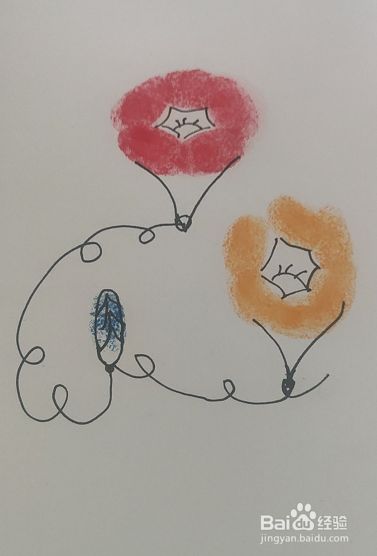 手指画怎么画简单又漂亮